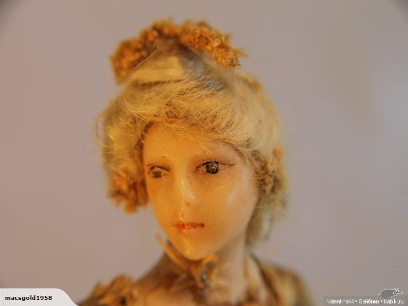 Невеста на день рождения — Редкие антикварные куклы и реплики: воск (фото 5)