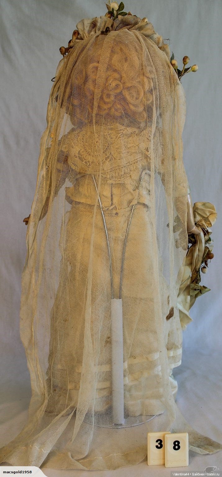 Невеста на день рождения — Редкие антикварные куклы и реплики: воск