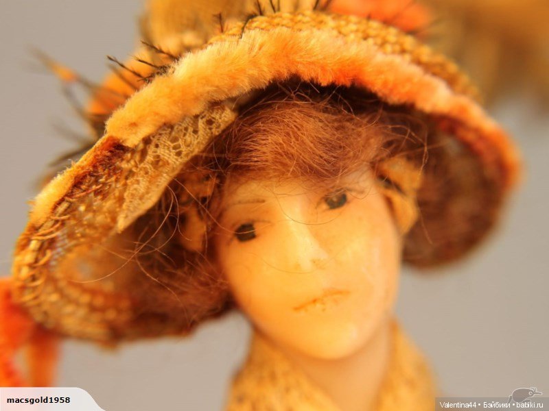 Невеста на день рождения — Редкие антикварные куклы и реплики: воск (фото 10)