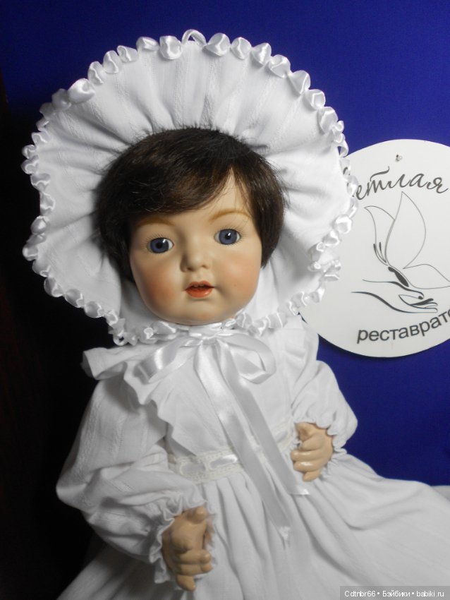 Вот такую головушку я увидела в нашем шопике. Спасибо Scarly Елене. Ещё одна кукла ожила