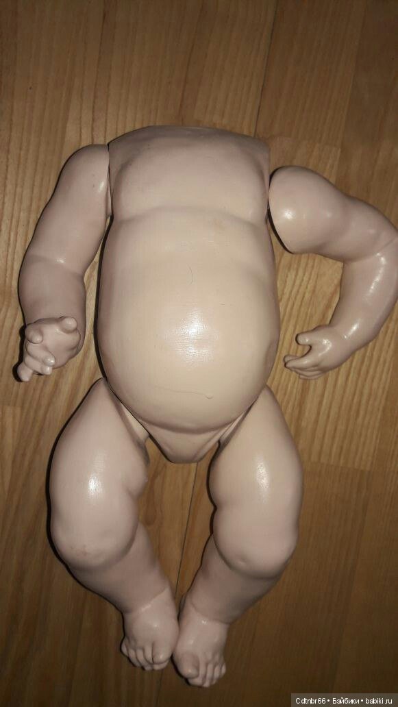 Вот такую головушку я увидела в нашем шопике. Спасибо Scarly Елене. Ещё одна кукла ожила (фото 4)