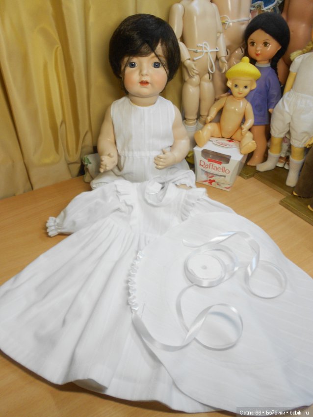 Вот такую головушку я увидела в нашем шопике. Спасибо Scarly Елене. Ещё одна кукла ожила