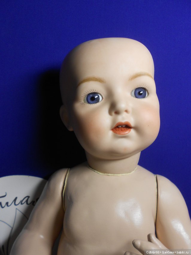 Вот такую головушку я увидела в нашем шопике. Спасибо Scarly Елене. Ещё одна кукла ожила (фото 7)
