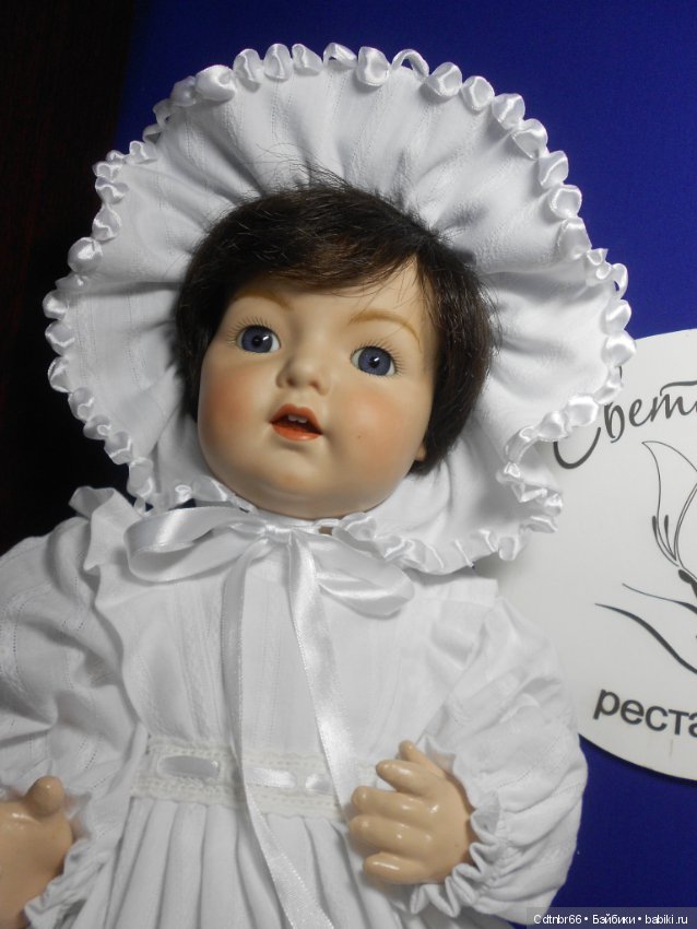 Вот такую головушку я увидела в нашем шопике. Спасибо Scarly Елене. Ещё одна кукла ожила