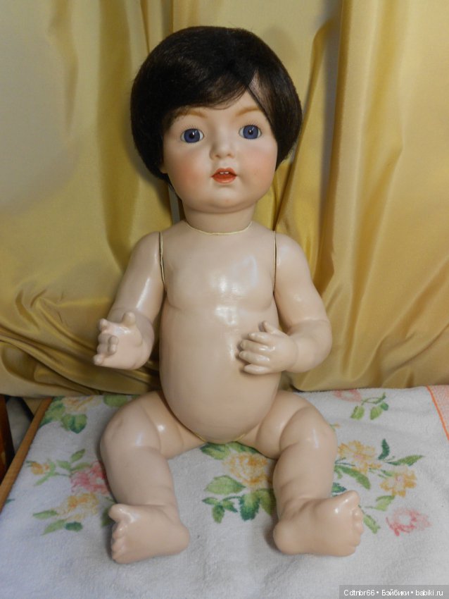 Вот такую головушку я увидела в нашем шопике. Спасибо Scarly Елене. Ещё одна кукла ожила (фото 9)