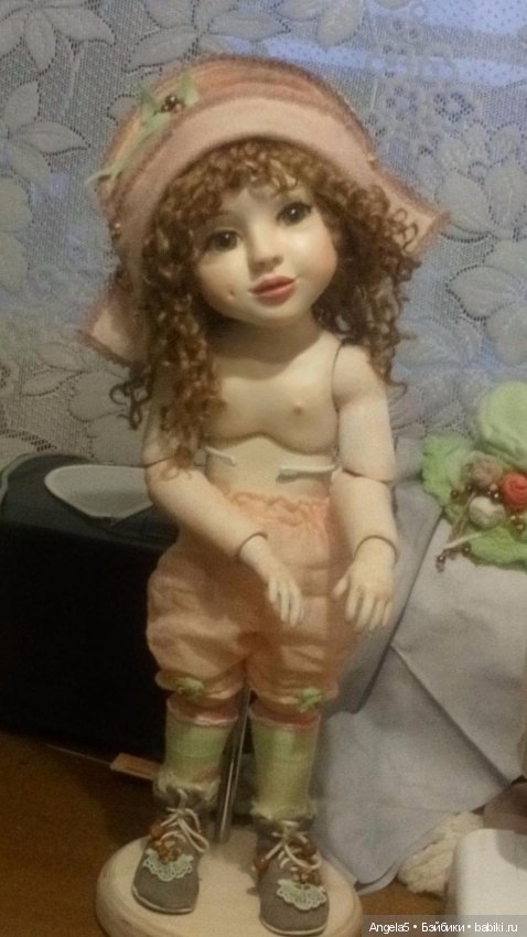 Авторские шарнирные куклы своими руками: лепка (фото 10)
