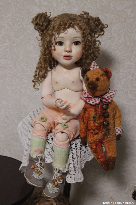Авторские шарнирные куклы своими руками: лепка (фото 3)