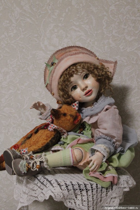 Авторские шарнирные куклы своими руками: лепка (фото 6)