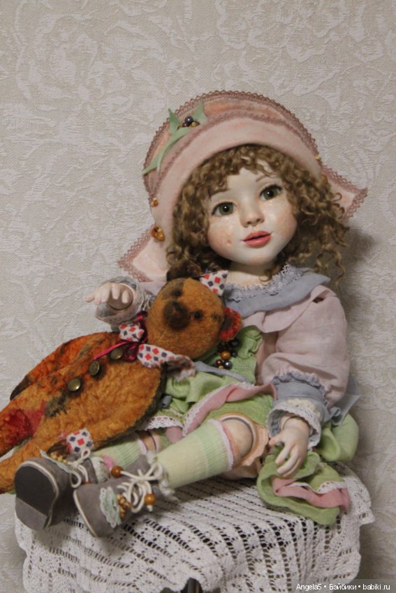 Авторские шарнирные куклы своими руками: лепка (фото 5)