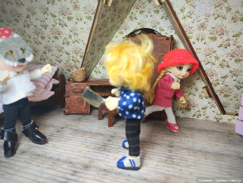 Сказка на ночь. Красная шапочка). Realpuki. 64 часть