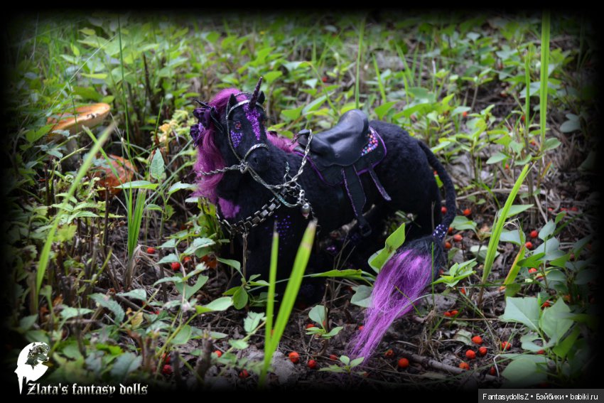 Волшебный готический единорог (фото 7)