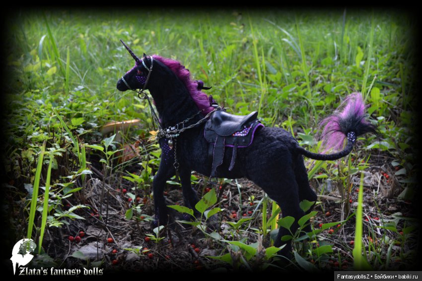 Волшебный готический единорог (фото 4)