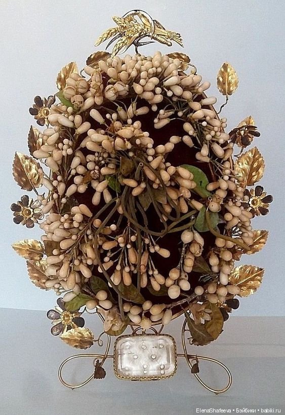 Антикварные восковые цветы (фото 10)