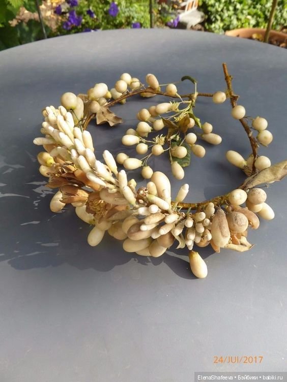 Антикварные восковые цветы (фото 6)