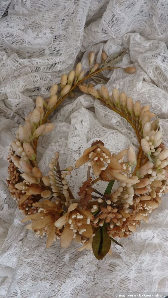 Антикварные восковые цветы (фото 9)