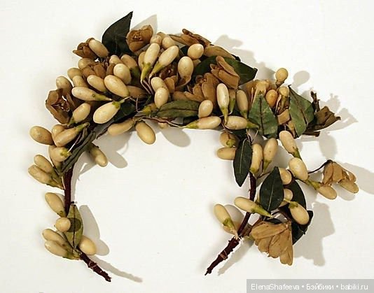 Антикварные восковые цветы (фото 3)