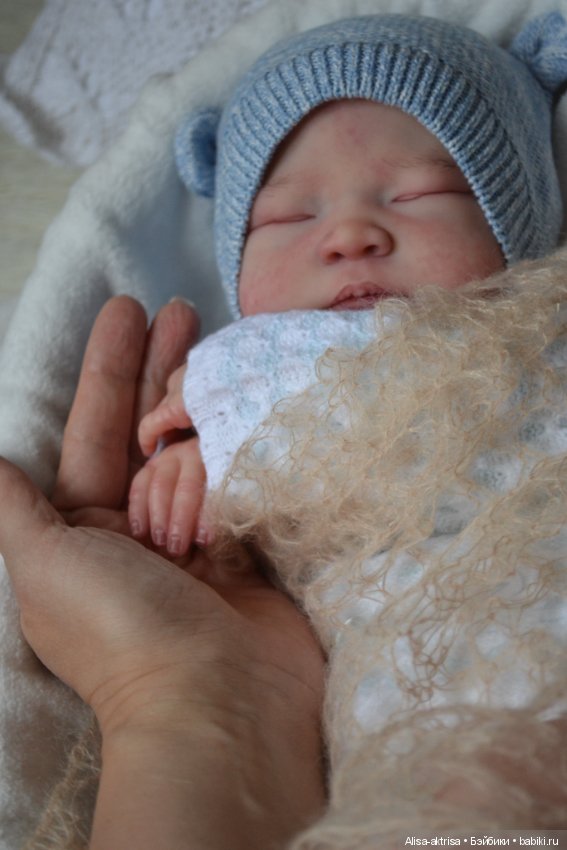 Процесс возрождения Джека от Никки Джонстон. Кукла реборн Анны Морозовой