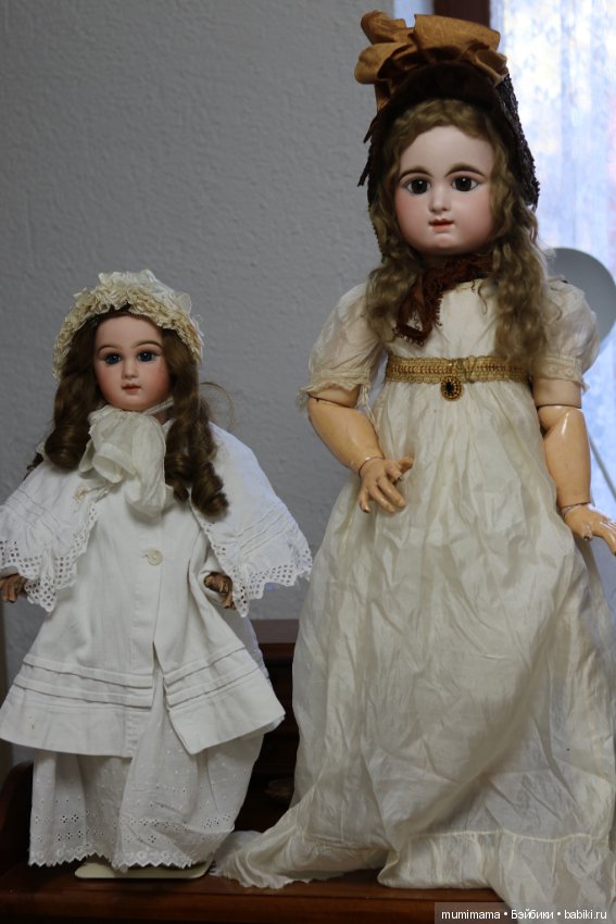 Гигантская антикварная француженка Rabery&Delphieu 95 cm счастья (фото 6)