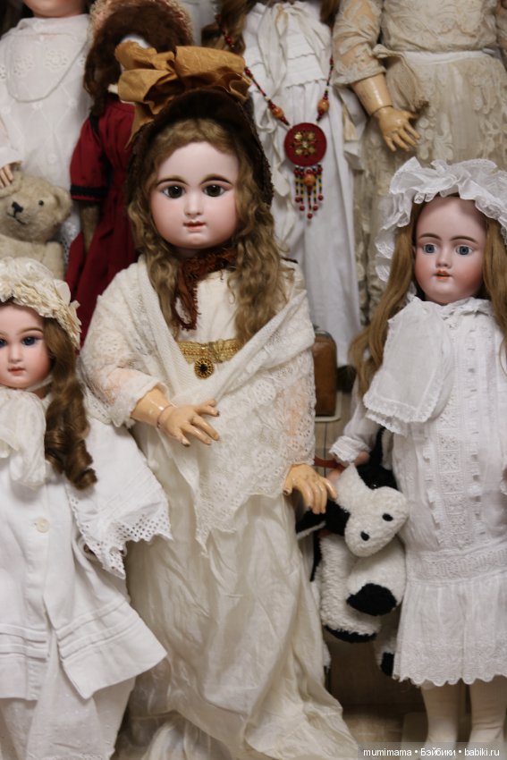 Гигантская антикварная француженка Rabery&Delphieu 95 cm счастья