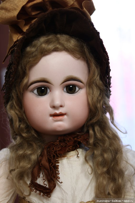 Гигантская антикварная француженка Rabery&Delphieu 95 cm счастья (фото 9)