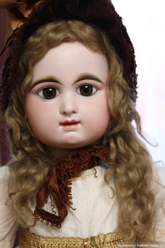 Гигантская антикварная француженка Rabery&Delphieu 95 cm счастья (фото 10)