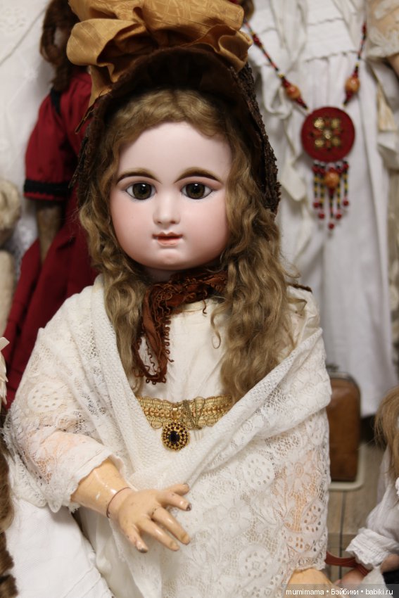 Гигантская антикварная француженка Rabery&Delphieu 95 cm счастья