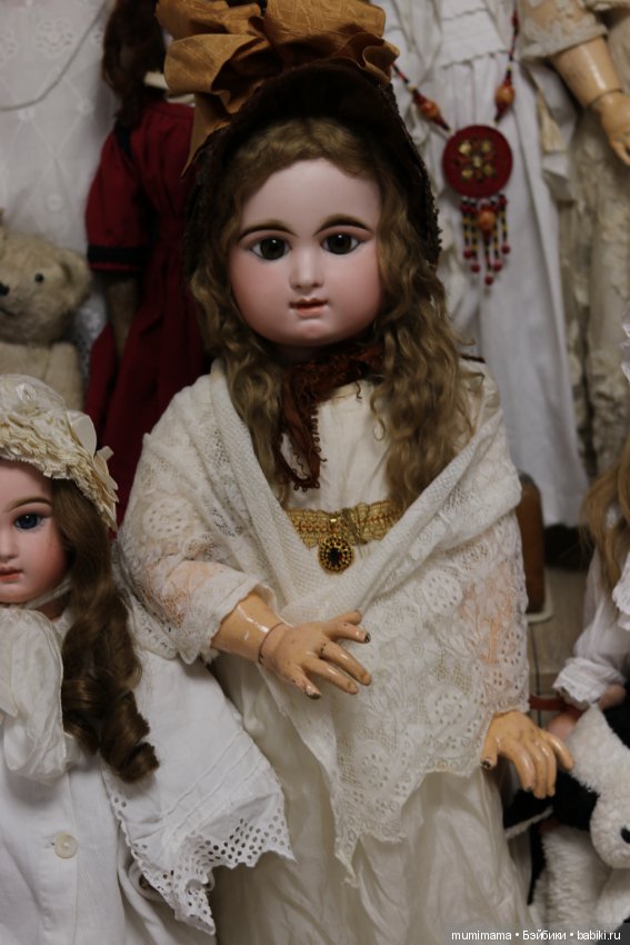 Гигантская антикварная француженка Rabery&Delphieu 95 cm счастья