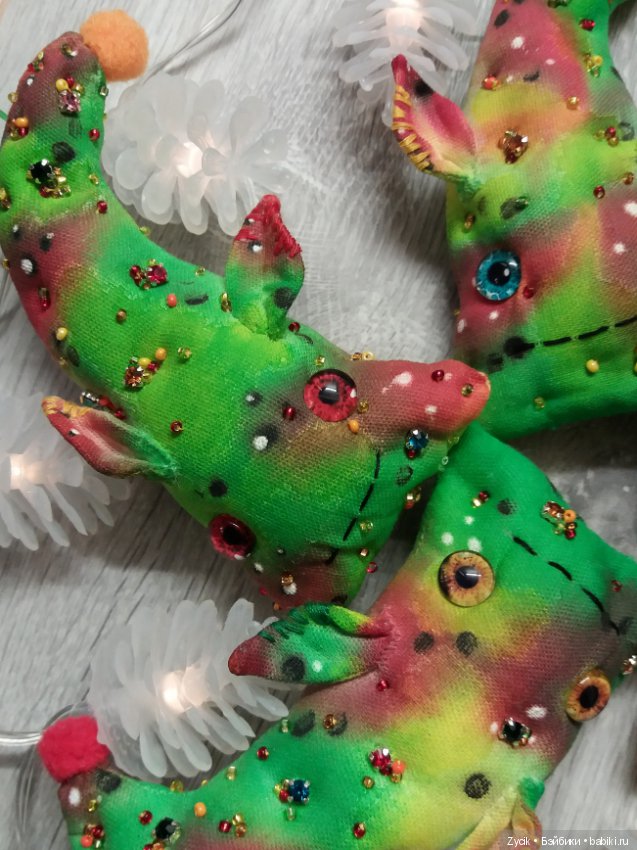 Веселые чердачные елки. Комплект из 5 штук (фото 5)