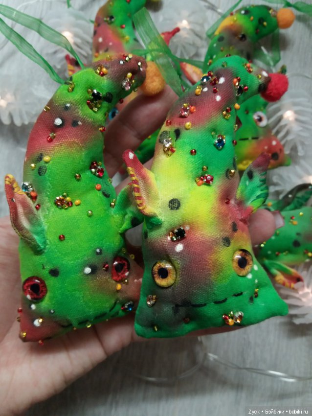 Веселые чердачные елки. Комплект из 5 штук (фото 4)