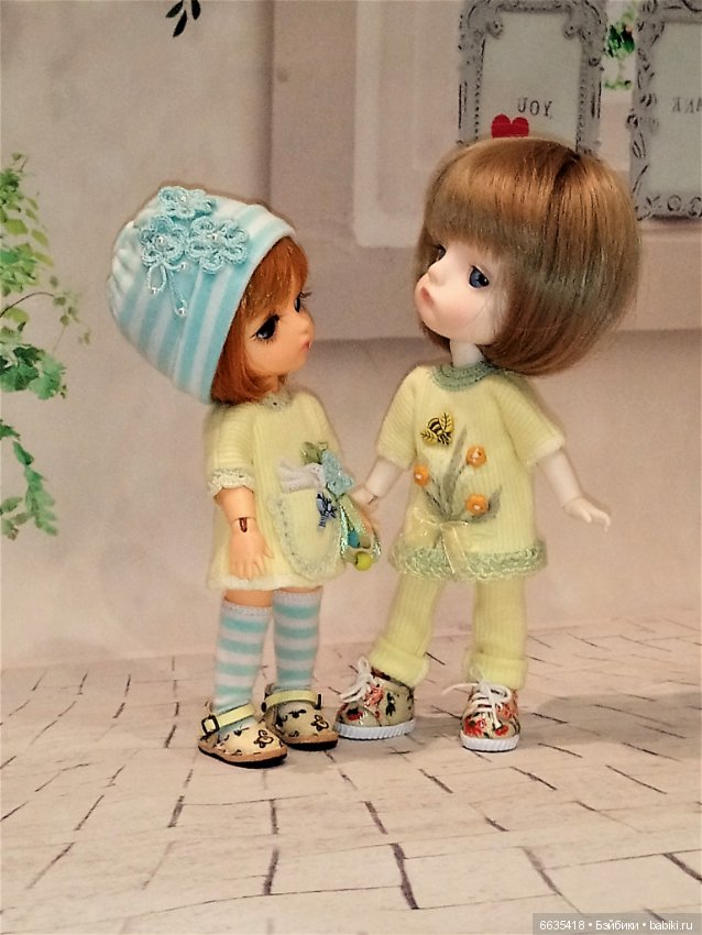 Оттенки летнего дня — Одежда и обувь для кукол BJD (БЖД): 1/3 (фото 4)