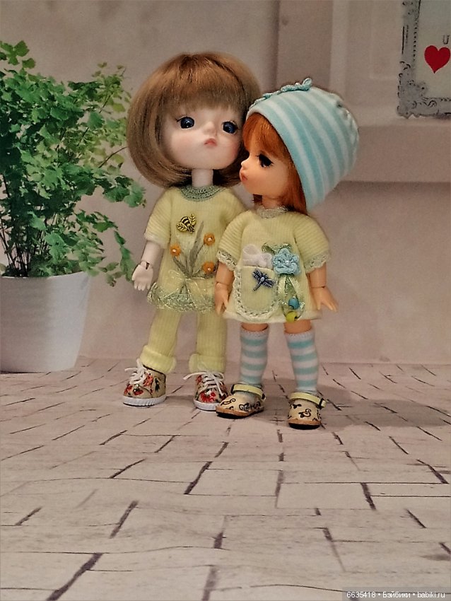 Оттенки летнего дня — Одежда и обувь для кукол BJD (БЖД): 1/3 (фото 2)