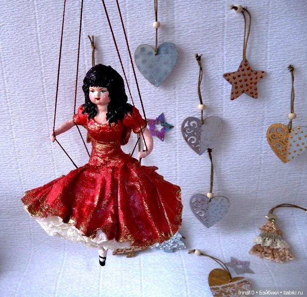 Новые ватные игрушки — Ватные игрушки на елку: ретро