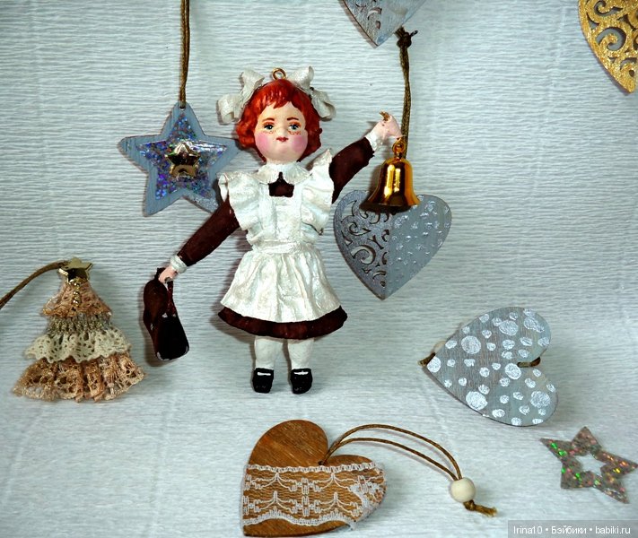 Новые ватные игрушки — Ватные игрушки на елку: ретро