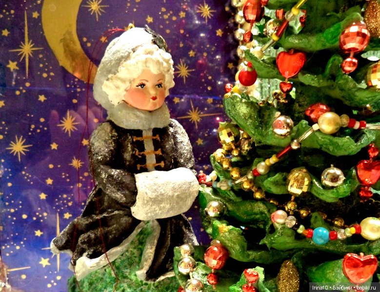 Новые ватные игрушки — Ватные игрушки на елку: ретро (фото 7)