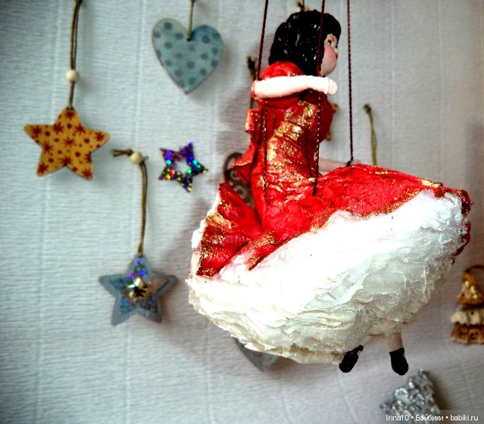 Новые ватные игрушки — Ватные игрушки на елку: ретро