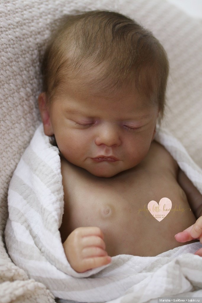 Sam для куклы реборн от скульптора Gudrun Legler, автор прототипа Jacqueline Kramer (фото 5)