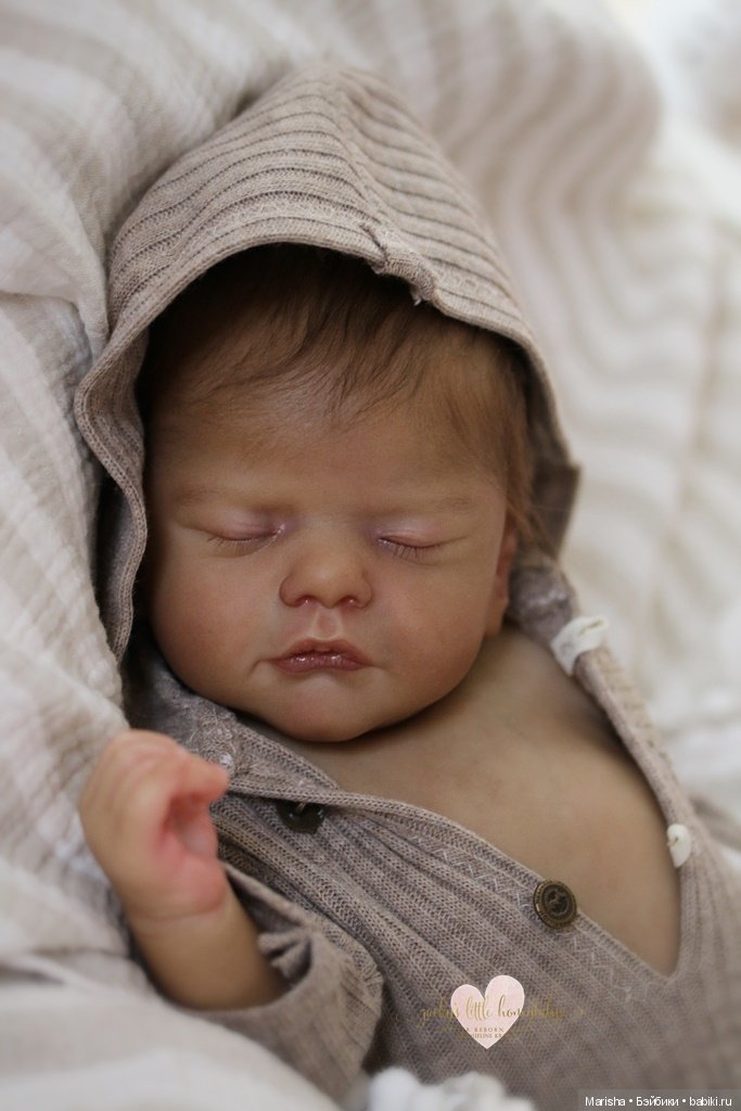 Sam для куклы реборн от скульптора Gudrun Legler, автор прототипа Jacqueline Kramer