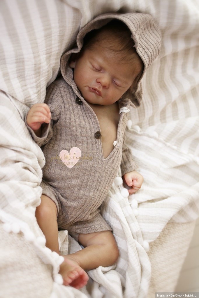 Sam для куклы реборн от скульптора Gudrun Legler, автор прототипа Jacqueline Kramer (фото 3)