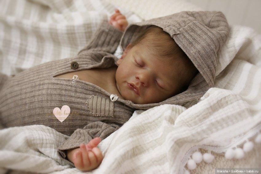 Sam для куклы реборн от скульптора Gudrun Legler, автор прототипа Jacqueline Kramer (фото 4)