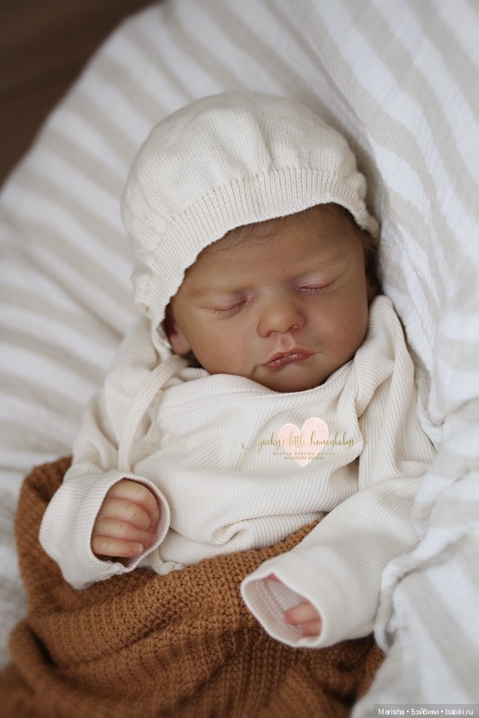 Sam для куклы реборн от скульптора Gudrun Legler, автор прототипа Jacqueline Kramer (фото 9)