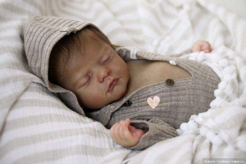 Sam для куклы реборн от скульптора Gudrun Legler, автор прототипа Jacqueline Kramer (фото 2)