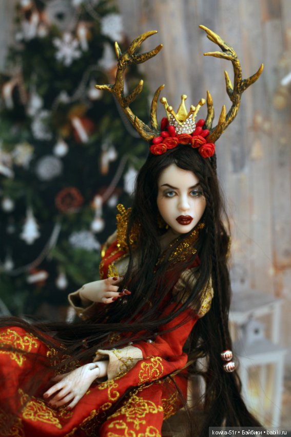 Зеркальная королева — Авторские шарнирные куклы своими руками: лепка (фото 10)