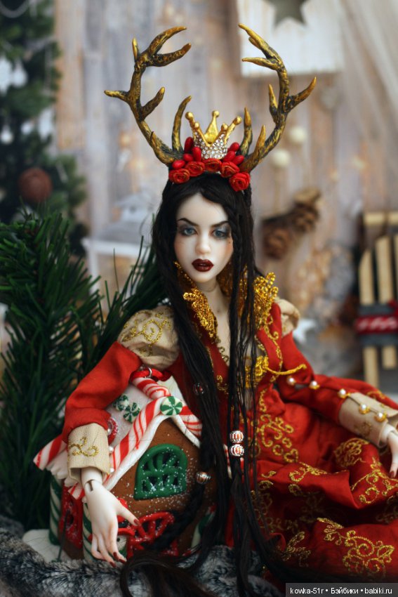 Зеркальная королева — Авторские шарнирные куклы своими руками: лепка (фото 6)