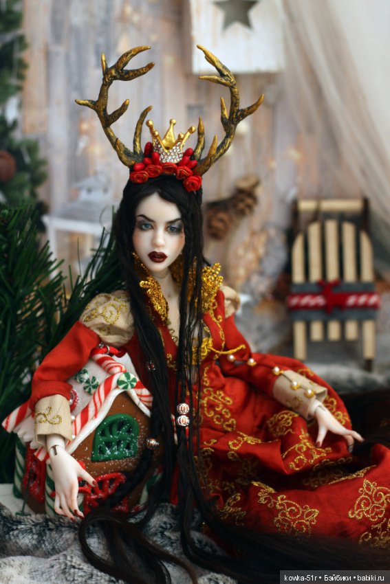 Зеркальная королева — Авторские шарнирные куклы своими руками: лепка (фото 3)