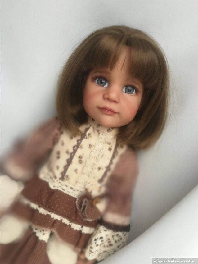 Моя первая Ханночка Ооак — ООАК и кастом кукол Gotz (Готц): перерисовка (фото 7)