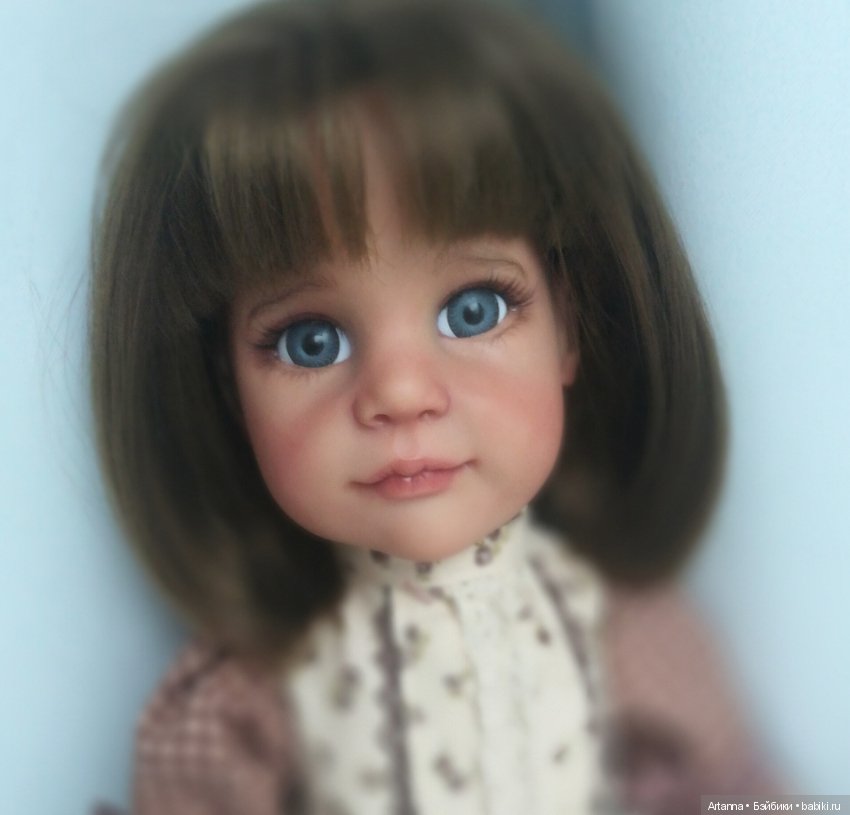 Моя первая Ханночка Ооак — ООАК и кастом кукол Gotz (Готц): перерисовка