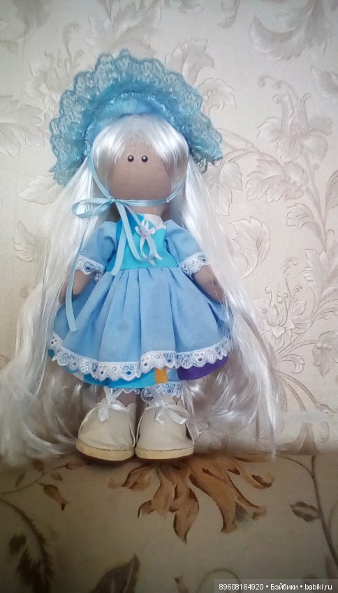 Текстильная кукла большеножка (фото 2)