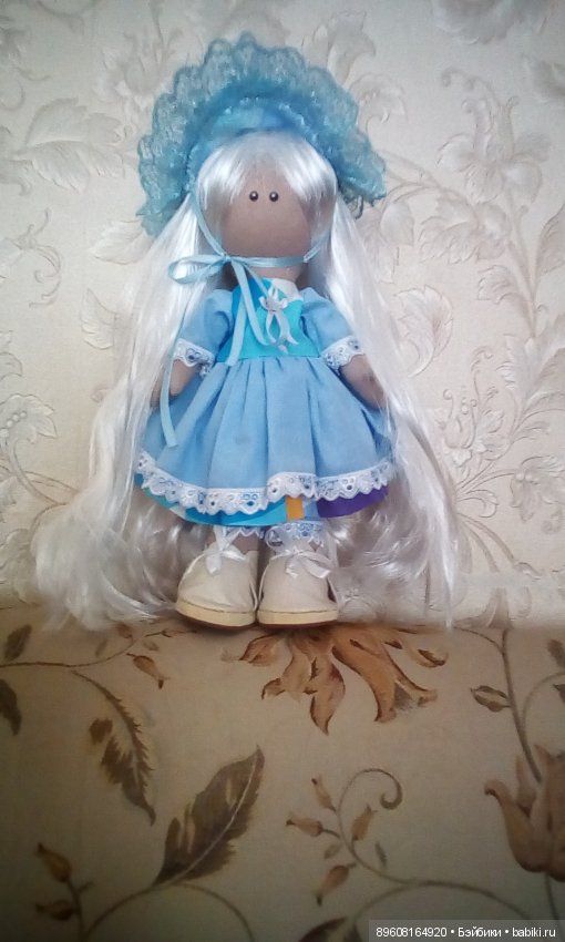 Текстильная кукла большеножка (фото 3)