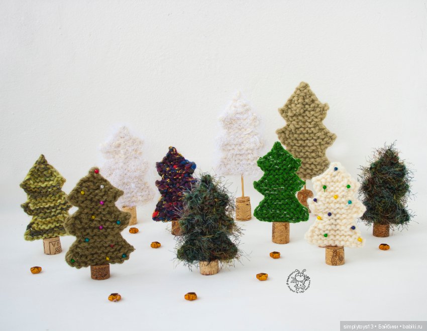 Навяжу себе я елок — Вязаные игрушки и амигуруми: крючком