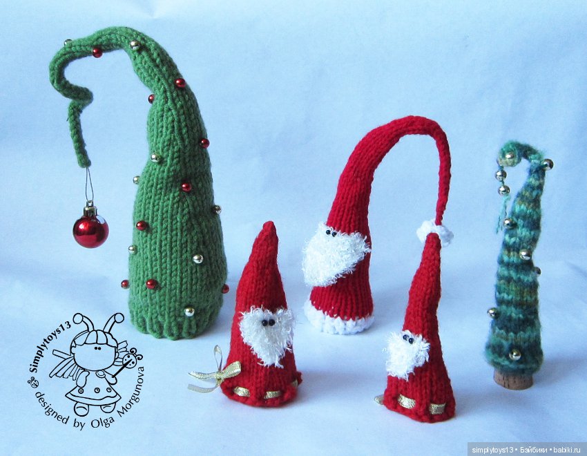 Навяжу себе я елок — Вязаные игрушки и амигуруми: крючком